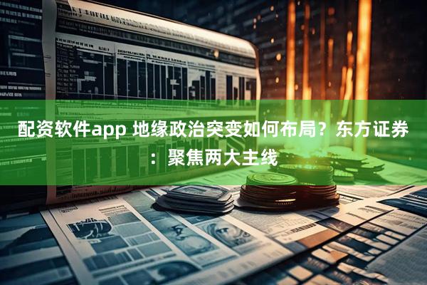配资软件app 地缘政治突变如何布局?东方证券:聚焦两大主线